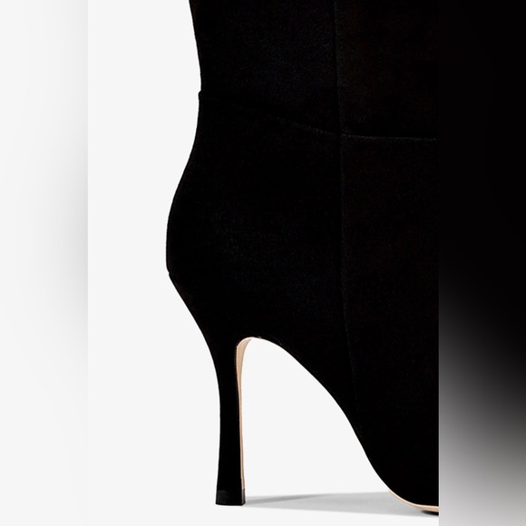 Larroude Kate Boot in Black Suede | LIKE NEW - Picture 4 of 10